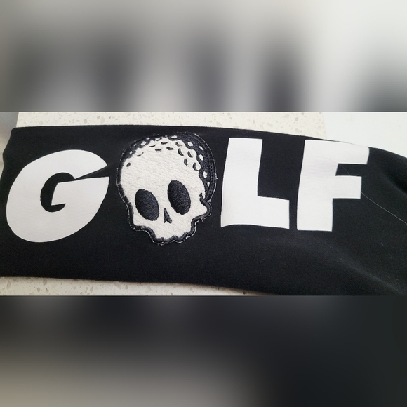 Bad Mulligan Red and Black Long Sleeve Golf Shirt | Size Small - Picture 5 of 7